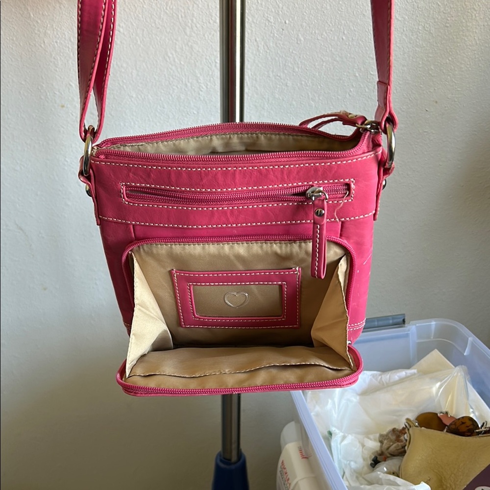 Stylish Pink Crossbody Bag